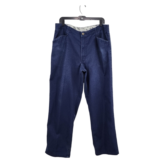 Ben Davis Men's Vintage Poly Cotton Straight Leg Jeans - 38